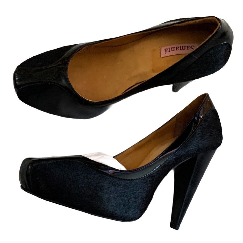 NWOB Samantha’ Calf Hair Pump